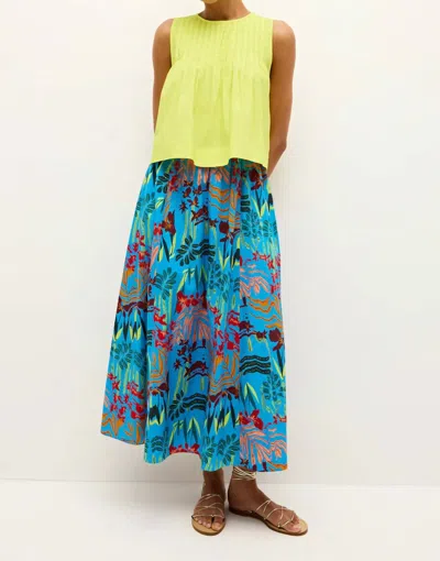 Marie Oliver Sasha Skirt In Amazon Azure