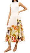 Marie Oliver Sasha Skirt In Bouquet In Multi