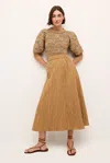 Marie Oliver Sasha Skirt In Latte