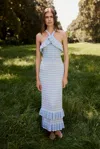 Marie Oliver Sawyer Skirt In Blue