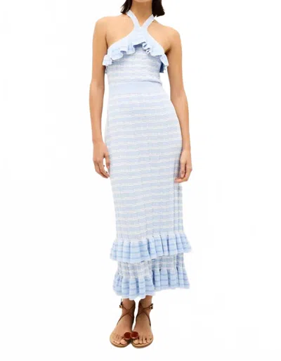 Marie Oliver Sawyer Skirt In Cruise In Blue