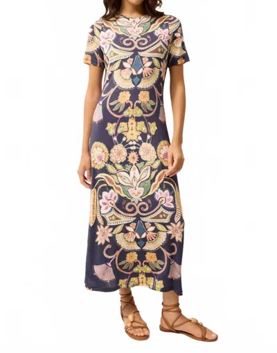 Marie Oliver Sloan Midi Dress In Neptune In Multi
