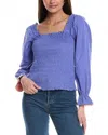 Marie Oliver Sonya Top In Lapis In Blue