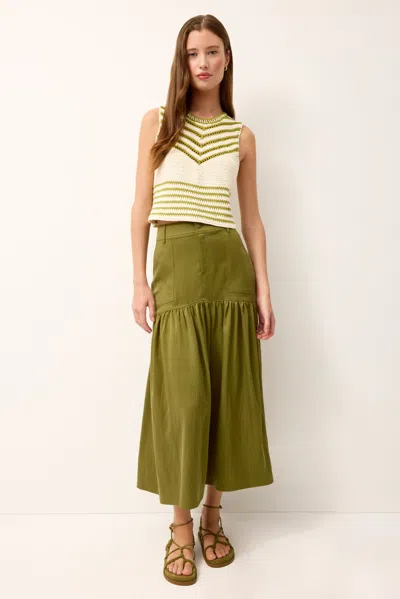 Marie Oliver Sophie Skirt In White