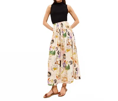 Marie Oliver Stacie Maxi Skirt In Zodiac In Multi