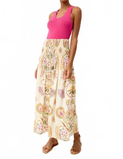 Marie Oliver Stacie Midi Skirt In Haven In Multi