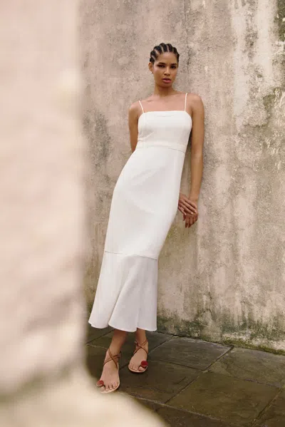 Marie Oliver Suki Dress In Oyster