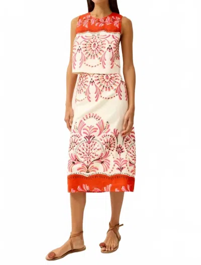 Marie Oliver Sutton Midi Skirt In Seraphine In White
