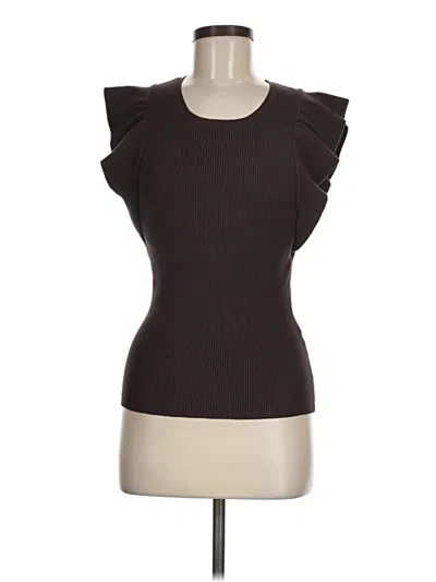 Pre-owned Marie Oliver Sweater Vest In Brown
