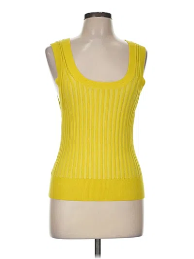 Pre-owned Marie Oliver Sweater Vest In Yellow