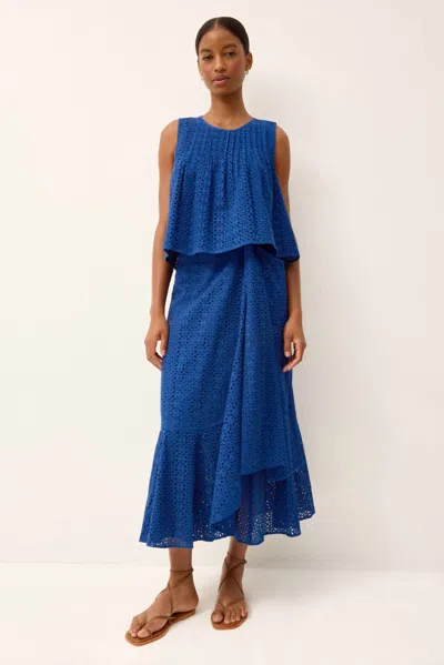 Marie Oliver Teresa Skirt In Admiral In Blue