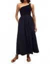 Marie Oliver Tobie Dress In Navy In Blue