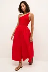 Marie Oliver Tobie Dress In Red