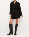Marie Oliver Trina Romper In Black In Black