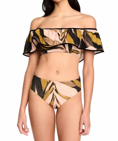 Marie Oliver Tropical Sand Emily Top In Multi