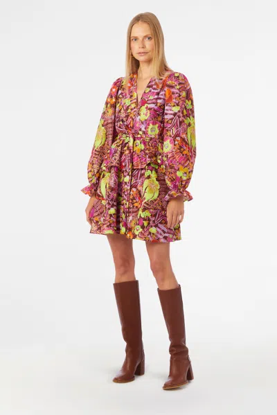 Marie Oliver Umbra Dress In Firefly Floral
