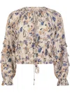 Marie Oliver Umi Printed Blouse In 207crossvine