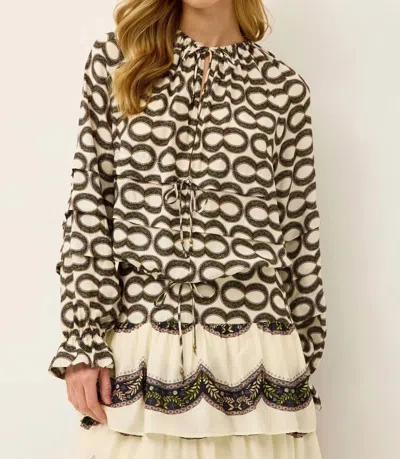 Marie Oliver Umi Blouse In Infinity In Multi
