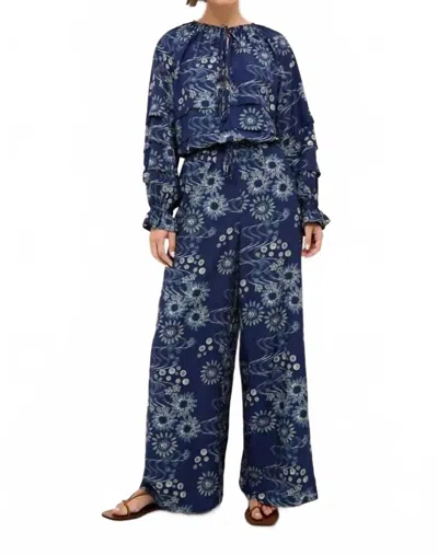 Marie Oliver Umi Blouse In Orion In Blue