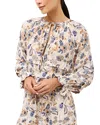 Marie Oliver Umi Printed Blouse In Crossvine