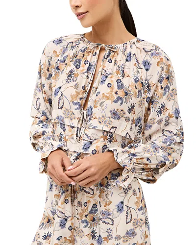 Marie Oliver Umi Printed Blouse In Crossvine