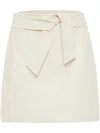 Marie Oliver Vallie Minirock In Weiss