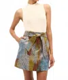 Marie Oliver Vallie Skirt In Komodo In Multi