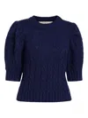 Marie Oliver Vayda Sweater In Blue