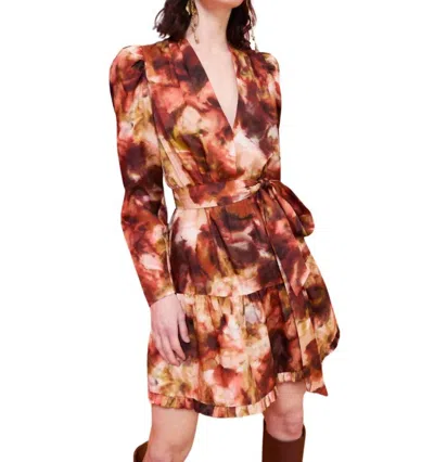 Marie Oliver Velma Dress In Vineyard In Green