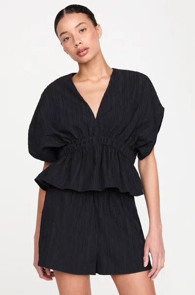 Marie Oliver Vesta Top In Black