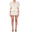 Marie Oliver Vesta Top In White