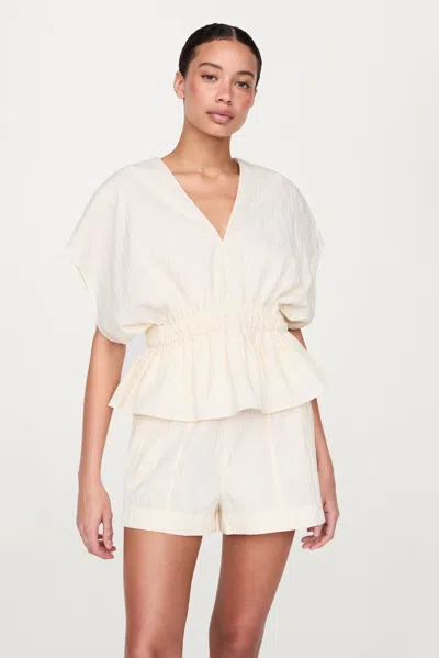 Marie Oliver Vesta Top In Oyster