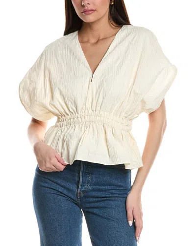 Marie Oliver Vesta Top In White