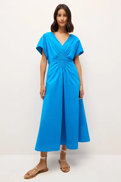Marie Oliver Willow Dress In Blue Aster