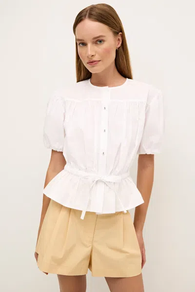 Marie Oliver Wills Top In Optic