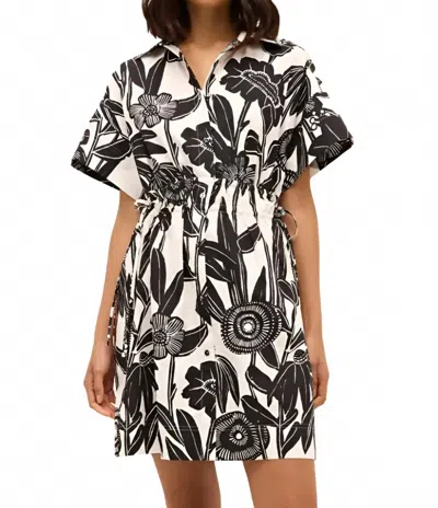MARIE OLIVER WOMEN'S BILLIE MINI SHIRT DRESS IN BLACK