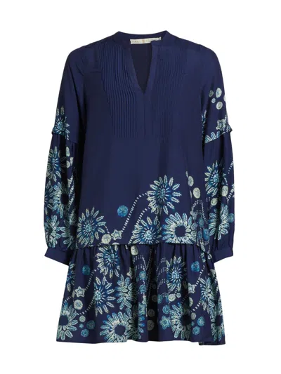 Marie Oliver Women's Frannie Floral Pleated Minidress