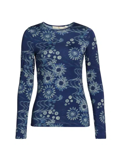 Marie Oliver Women's Hazel Floral Jersey Top In Multi