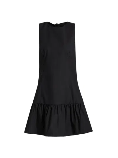 Marie Oliver Women's Marilyn Drop Waist Minidress In Black