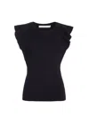 Marie Oliver Rory Top In Black