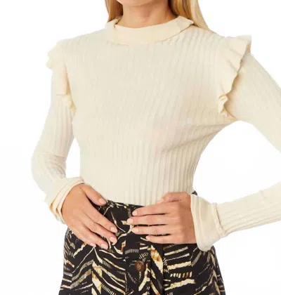 Marie Oliver Women's Tinley Turtleneck Sweater In Whitecap In Neutral