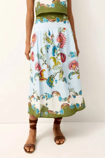 Marie Oliver Women's Vicki Skirt In Delphi In Multi