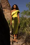Marie Oliver Wray Skirt In Citrus