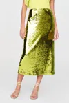 Marie Oliver Wray Skirt In Green