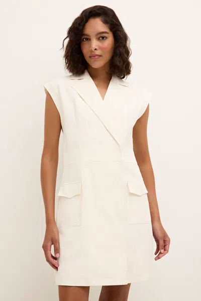 Marie Oliver Wynn Dress In Neutral