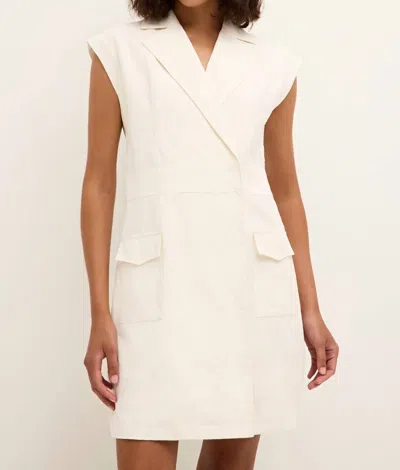 Marie Oliver Wynn Dress In Oyster