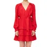 Marie Oliver Wynona Dress In Peppermint In Green