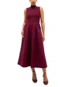 Marie Oliver Sasha Skirt In Merlot In Red