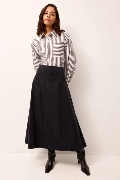 Marie Oliver Yuko Skirt In Gray