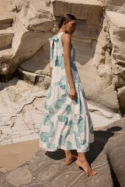 Marie Oliver Zelda Dress In Green